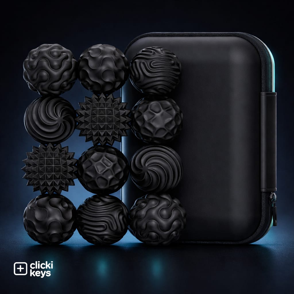 ClickiKeys – Magnetic Silent Fidget