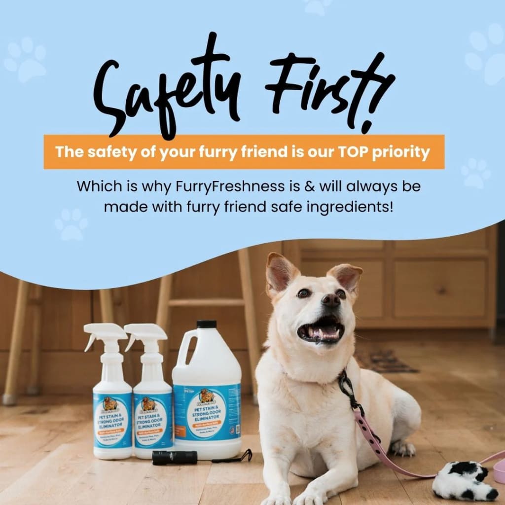Furry Freshness Pet Stain & Strong Odor Eliminator